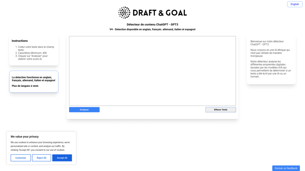 draft and goal